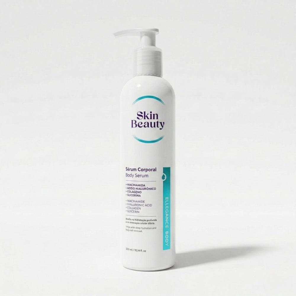 Sérum Corporal Hidratante Ellegance Body - frasco do produto Skin Beauty