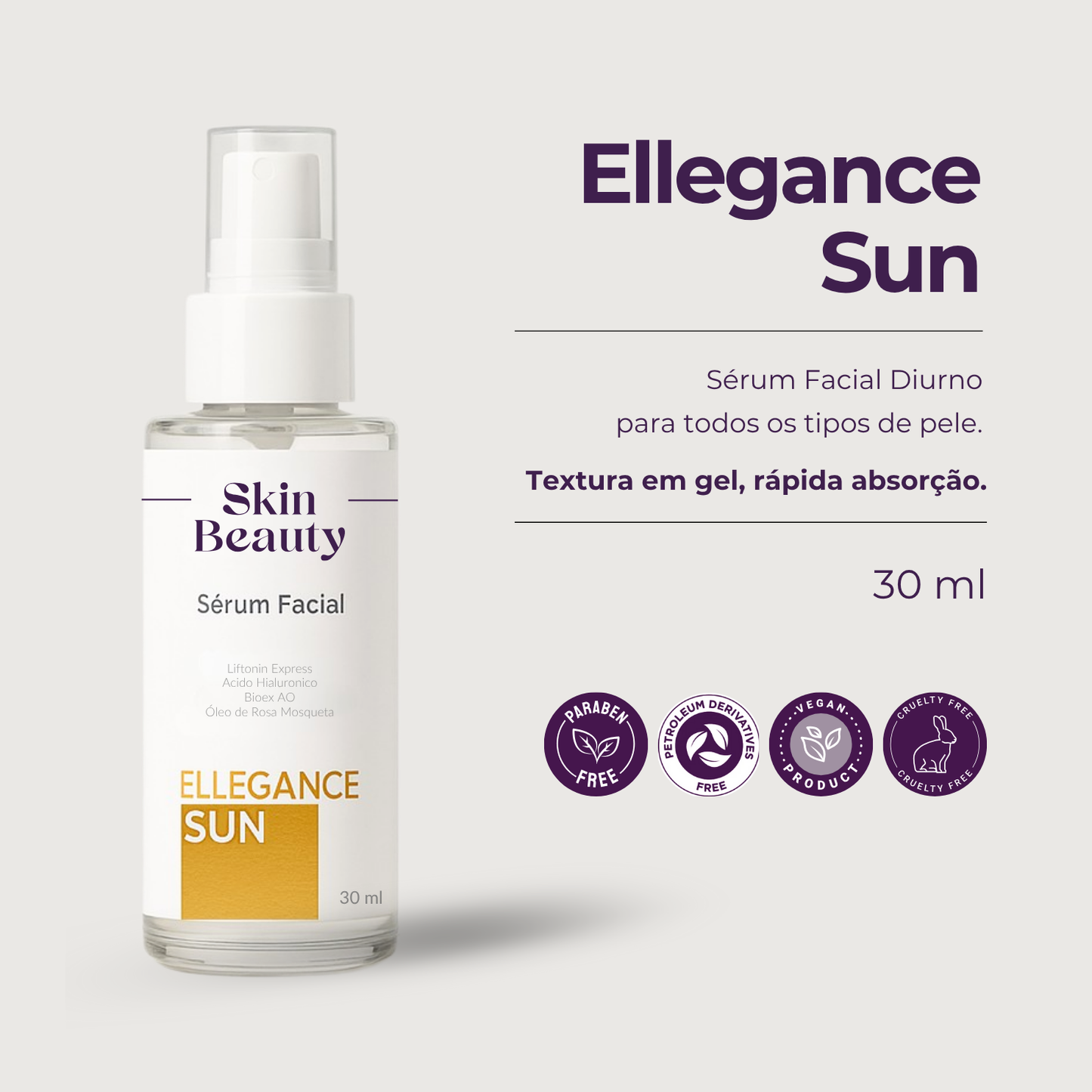 Sérum Facial Diurno Ellegance Sun