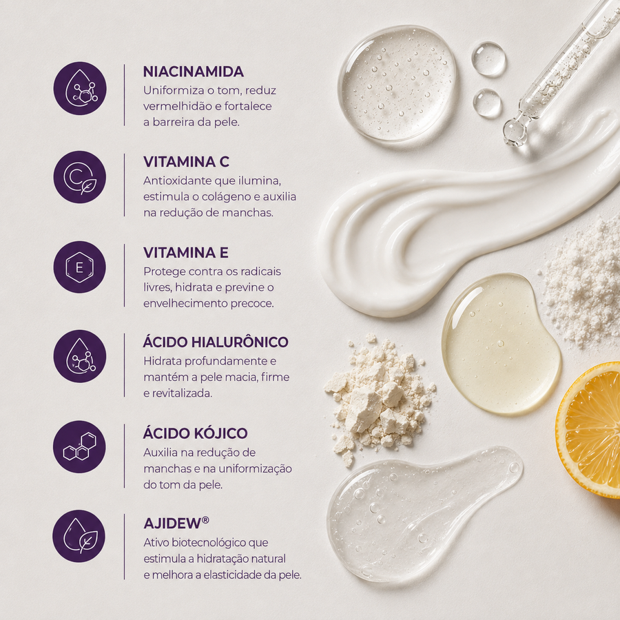 Sérum Facial Noturno Reparador
